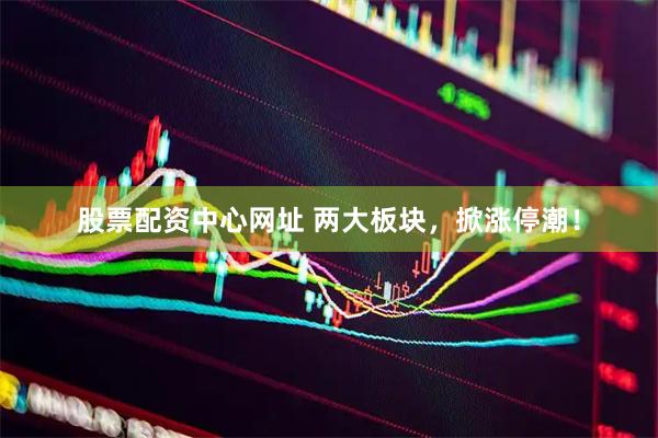 股票配资中心网址 两大板块，掀涨停潮！